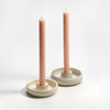 Church Tapers in blush by Greentree Home Candle