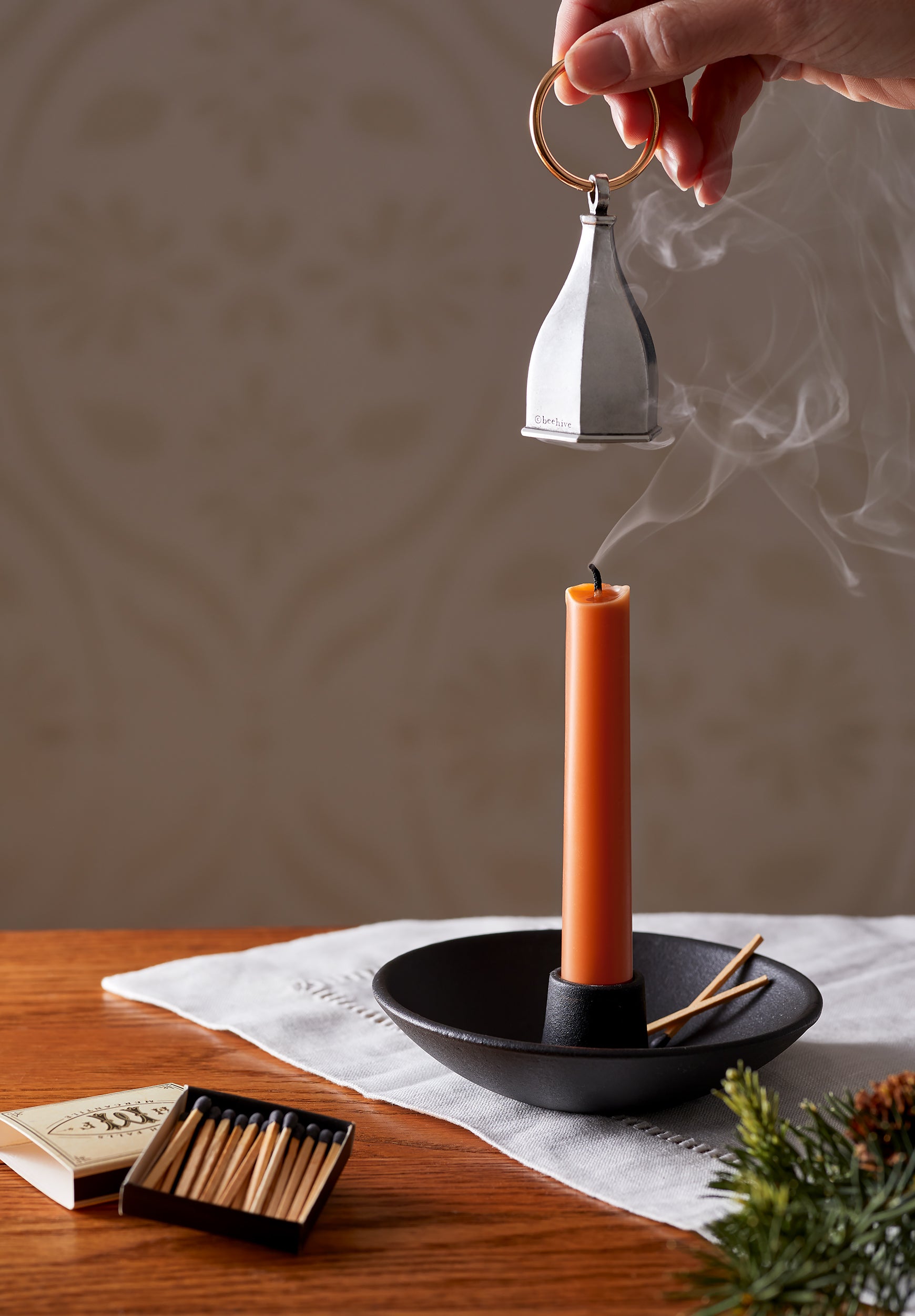 Pewter Candle Snuffer - Thumbnail 3