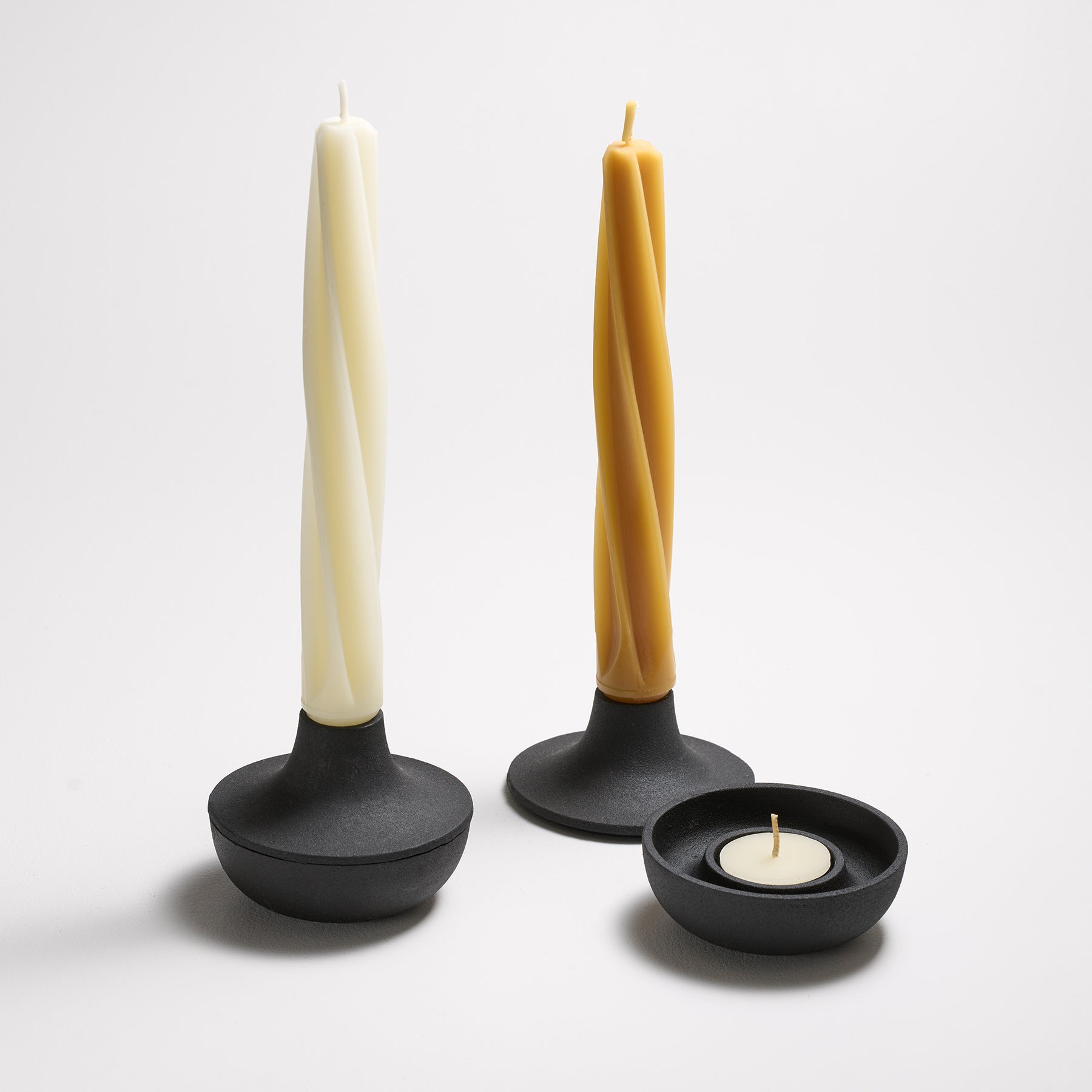 Round Iron Holders (pair)