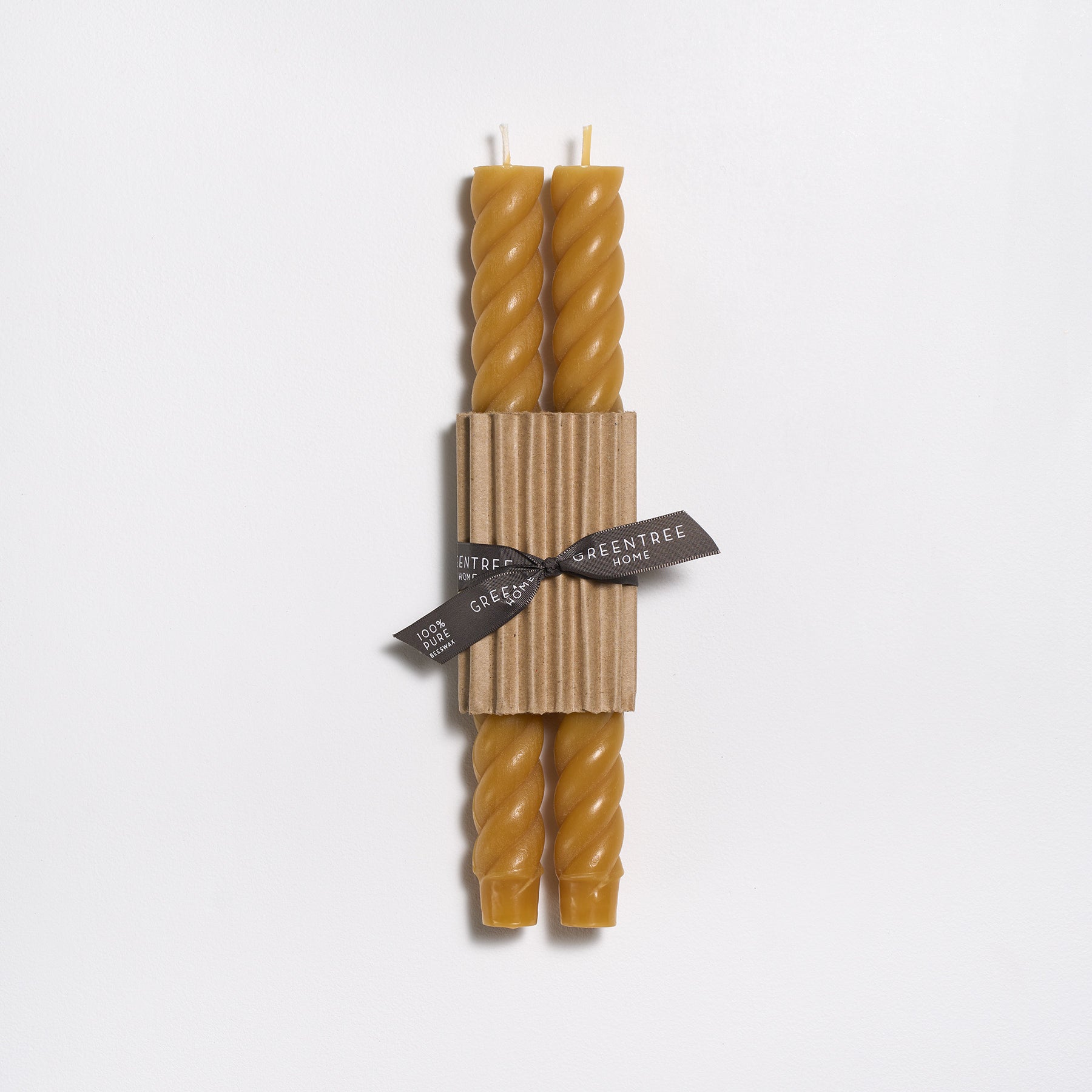Greentree Home Candle Rope Taper Candles - Thumbnail 4