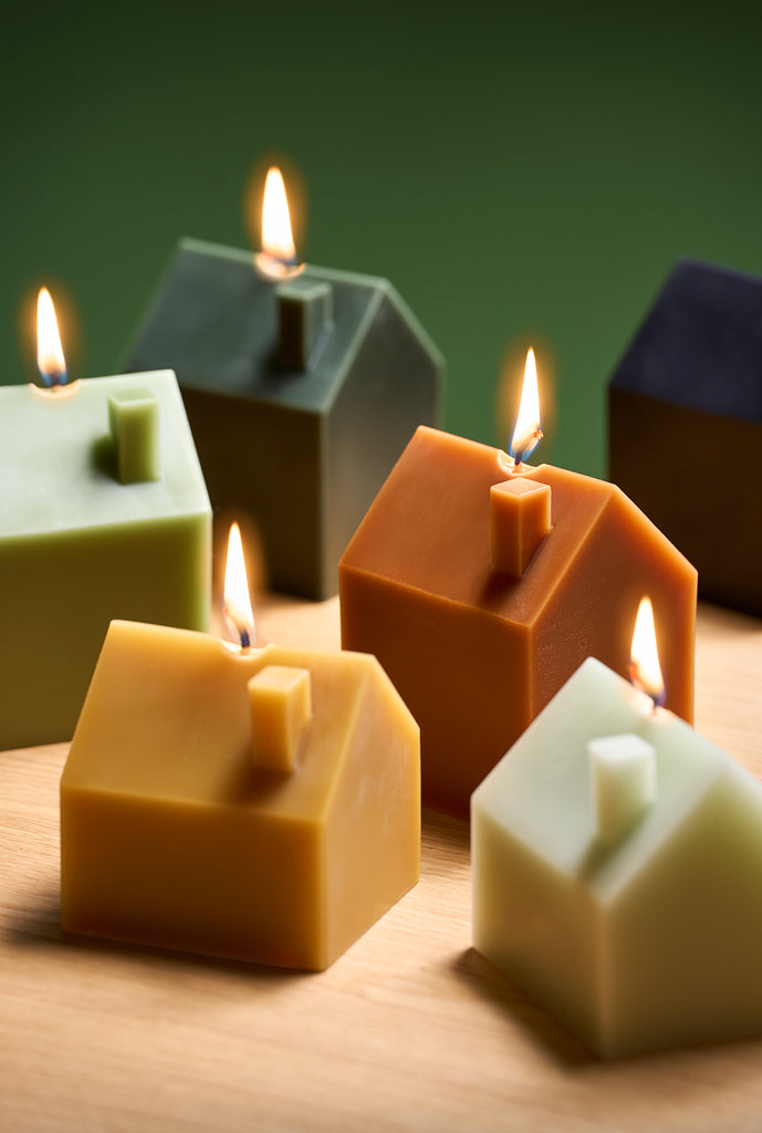 Square candles discount