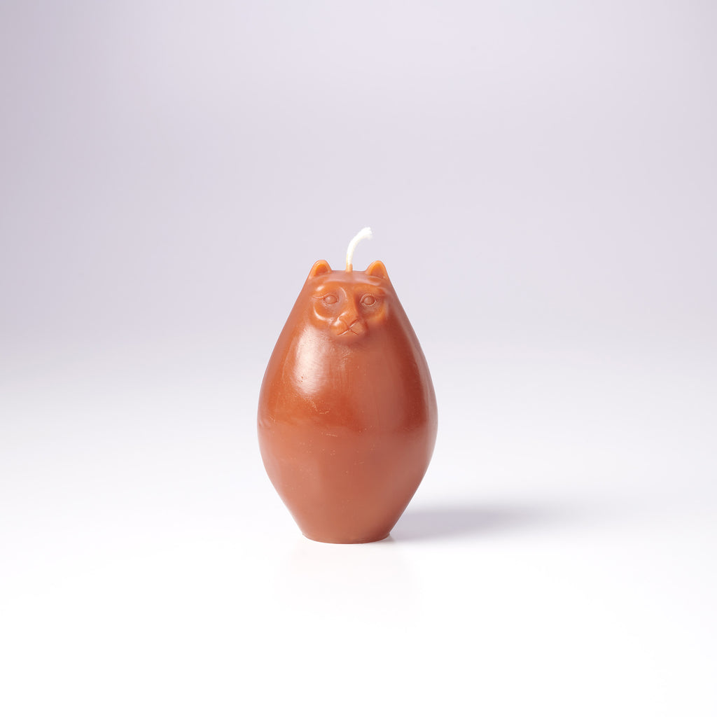 Terra Cotta  Fat Cat by Greentree Home Candle 