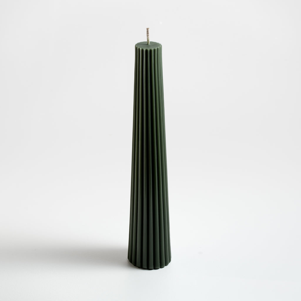 Antique Fluted Pillars by Greentree Home Candle 