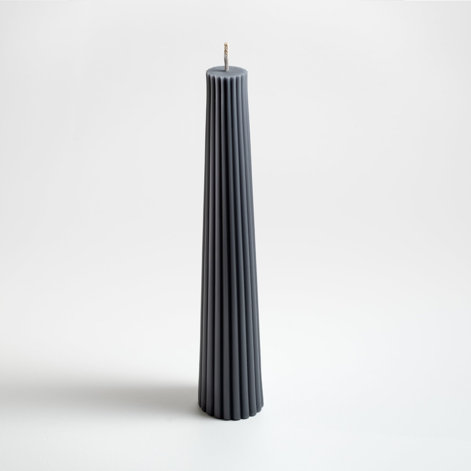 Fluted Pillar Candle - Thumbnail 2