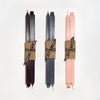 Sangria, gray and blush 16 inch square tapers by Greentree Home Candle