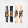 Gray, black, cream and blush Church Tapers by Greentree Home Candle 