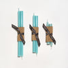 Everyday Tapers in robins egg blue by Greentree Home Candle