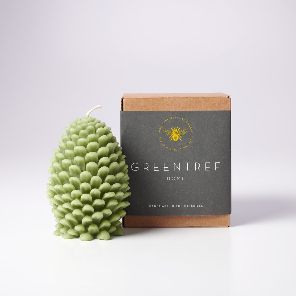 Sage Jumbo Cone by Greentree Home Candle 