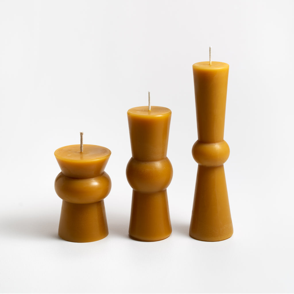 Natural Josee Pillars by Greentree Home Candle
